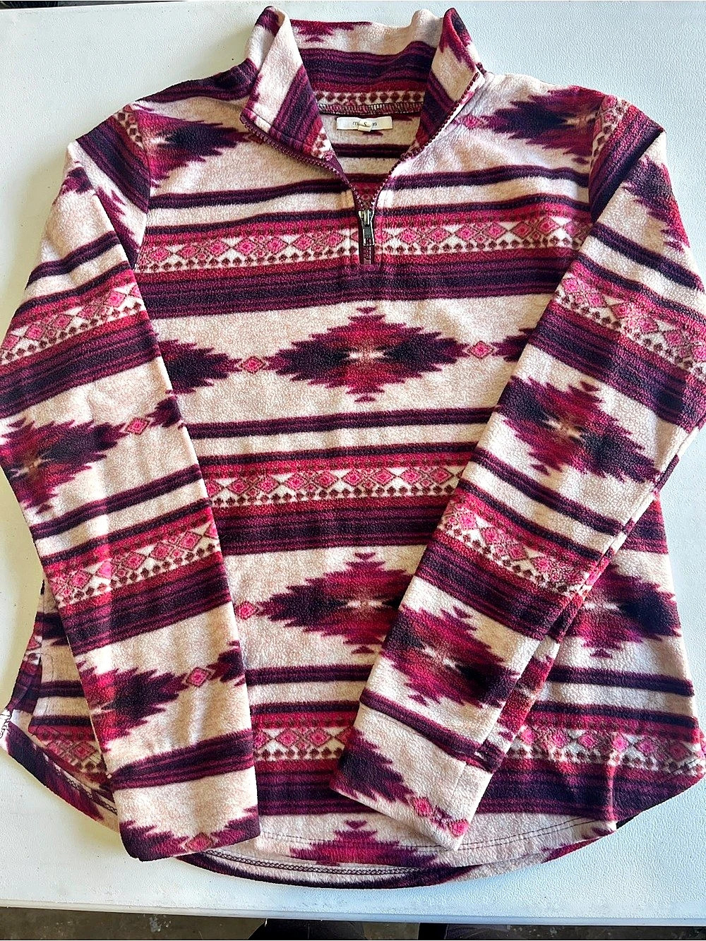 Glacial IV Print Half-Zip Fleece Pullover